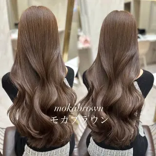 ロング カラー イウラ ショウヤのヘアスタイル