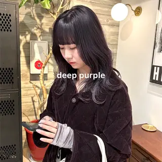 カラー 暖色カラー推し/ トヤエリコのヘアスタイル