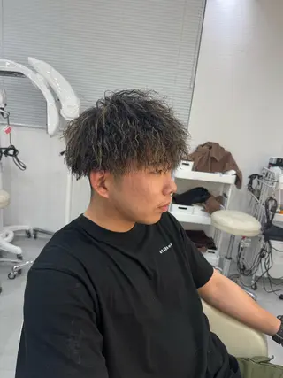 パーマ メンズ 山下 光太郎のヘアスタイル