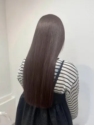 ロング カラー 透明感カラー／ 艶感カラー／RAMUのヘアスタイル