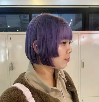 ショート 💎艶ハイトーン／ ハルカ💎のヘアスタイル