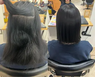 ミディアム ベージュカラー 新潟/万代/井上佑のヘアスタイル