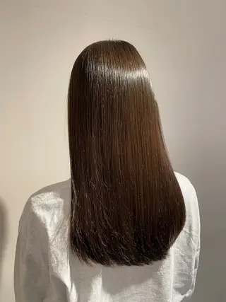 ロング ヘッドスパ/カラー 葉月のヘアスタイル