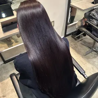 ロング はなか こうすけのヘアスタイル