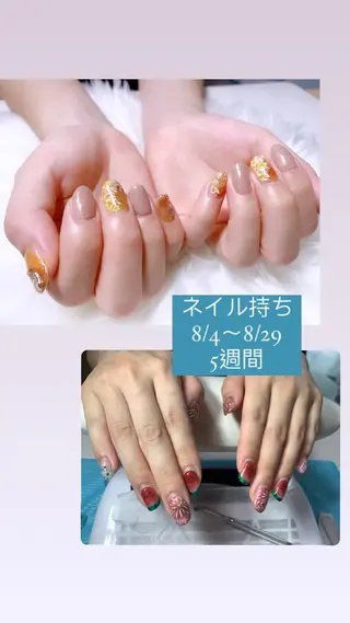 ネイル 高島 夏海のネイルデザイン