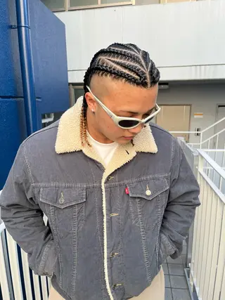 ヘアアレンジ メンズ 心斎橋美容師 fumikaのヘアスタイル