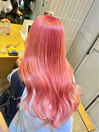 ロング カラー ラフィスヘアードープ所属・👑髪質改善wカラー /ハイトーン/アユカのヘアスタイル