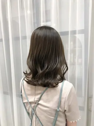ミディアム 遠洞 心愛のヘアスタイル