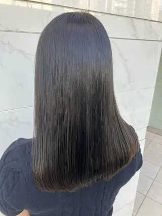 ロング 髪質改善/ 縮毛矯正町田佑人のヘアスタイル