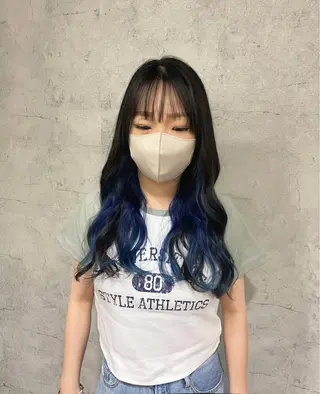 ロング カラー 唐澤 千尋のヘアスタイル