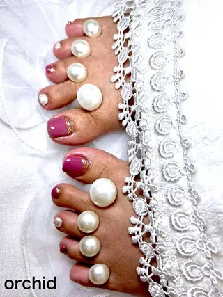 ネイル orchid ♡オーキッドのネイルデザイン