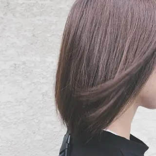 ショート カラー ヘアアレンジ 韓国🇰🇷髪質改善 Chisaki치사키のヘアスタイル