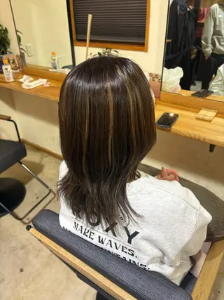 カラー cherir HAIR DESIGN所属・木崎 優来のヘアスタイル