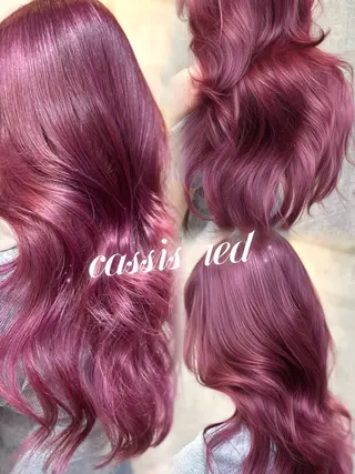 セミロング カラー ✝️🖤 MOMOKI🖤✝️のヘアスタイル