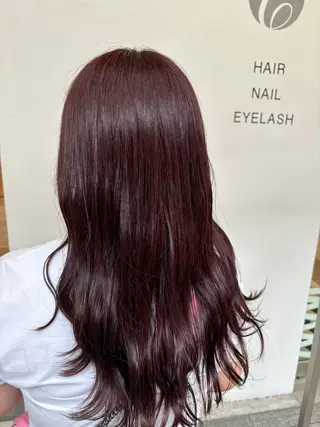 セミロング 瀬社家 加奈のヘアスタイル