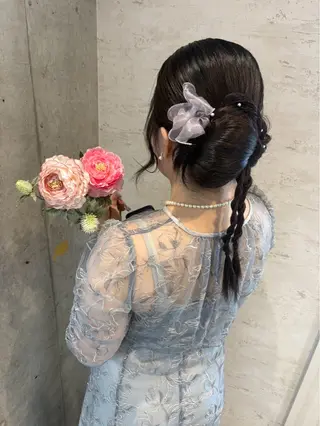 ロング ヘアアレンジ Reve  resort所属・美髪× ヘアセット✨Araiのヘアスタイル