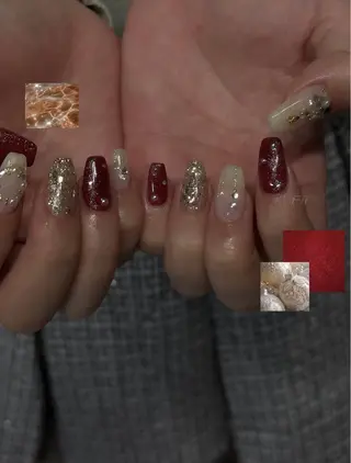 ネイル 𝐅𝐢𝐢【本町/ ネイル】Miho💜のネイルデザイン