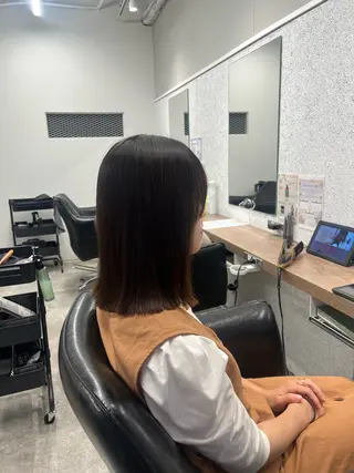 ミディアム カラー ヘアアレンジ 🍓艶髪/艶カラー ハイトーン/しんたにのヘアスタイル