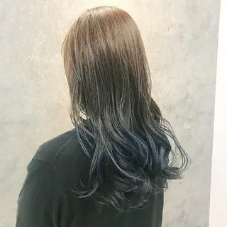 セミロング 所渉/韓国レイヤー /ウルフカットのヘアスタイル