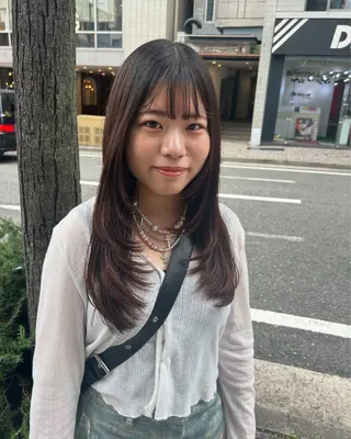 ロング stylist 倉本恋のヘアスタイル