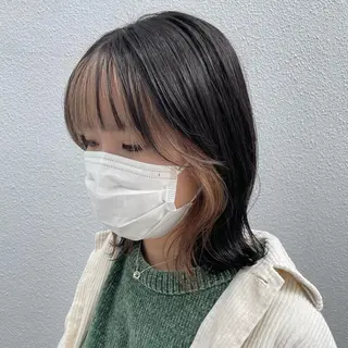 ミディアム C’LD hair  produce /シールドヘア所属・モテ髪/ボブ/ショー ト/アダチフウトのヘアスタイル