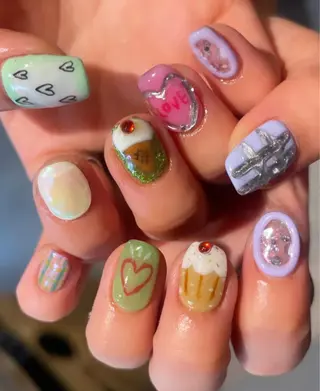 ネイル ano @anomukuiのヘアスタイル