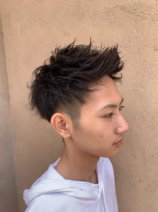 ショート メンズ 💎髪質改善/縮毛 💎メンズカット石尾のヘアスタイル