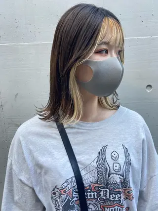 カラー SALT WATER  恵比寿所属・SALTWATER AYARIのヘアスタイル