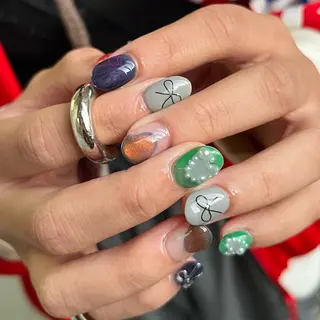 ネイル mitsuki / Manonのネイルデザイン