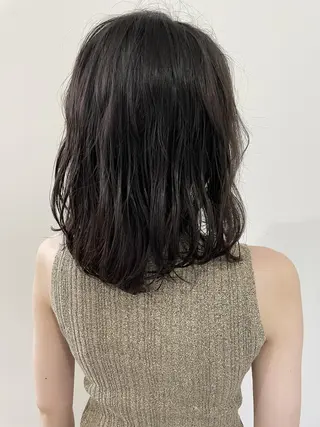 ミディアム 渡邉 孝洋のヘアスタイル