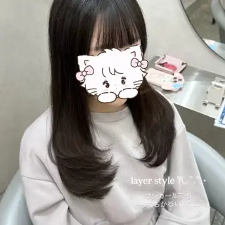ロング hina🎀新宿/ エクステ/girlyのヘアスタイル