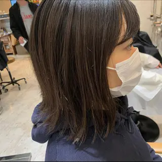 ミディアム ヤマダ サクラのヘアスタイル