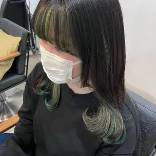 ミディアム カラー 🌷レイヤーカット/ フルキシオリ🌷のヘアスタイル