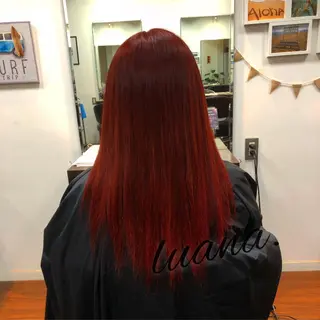 セミロング エクステ・髪質改善・ ブリーチ・吉田大介のヘアスタイル