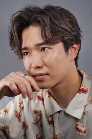 ミディアム ヘアアレンジ メンズ プレミアムバーバー新宿店所属・⚡️メンズ特化⚡️ 倉林 隼大のヘアスタイル