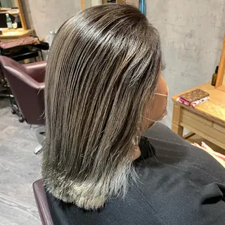 ミディアム 🦄艶カラー×韓国 NANA💎🐬のヘアスタイル