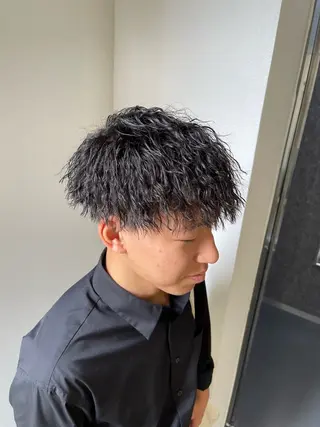 パーマ メンズ メンズパーマ 北原寿樹のヘアスタイル