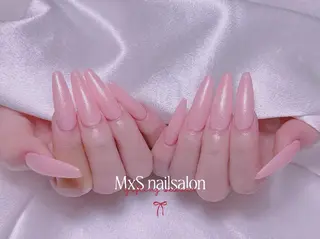 ネイル MxS Nail 【長さだし/フィルイン/マグネット/ワンホンネイル/韓国ネイル/パラジェル】所属・M×S Nail みなのネイルデザイン
