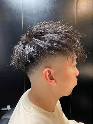 ショート パーマ メンズ 【店長】福田 健人のヘアスタイル