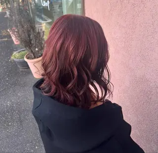 ミディアム カラー flammeum 三軒茶屋【フラミューム】所属・小泉 ゆあのヘアスタイル