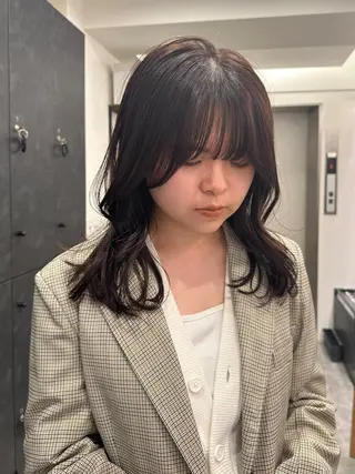 ミディアム カラー 銀座/ヘアセット シマムラ ミホのヘアスタイル