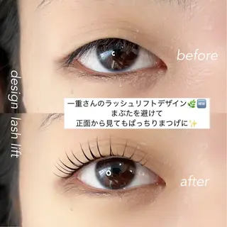 マツエク・マツパ ラッシュリフト高評価 /HITOMIのマツエク・マツパデザイン