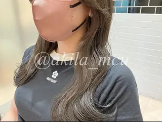 ロング カラー ヘアアレンジ エグチ アキラのヘアスタイル
