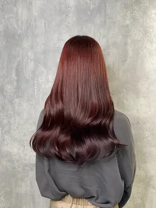 カラー 💫miyu💫デザ インカラー/アレンジのヘアスタイル