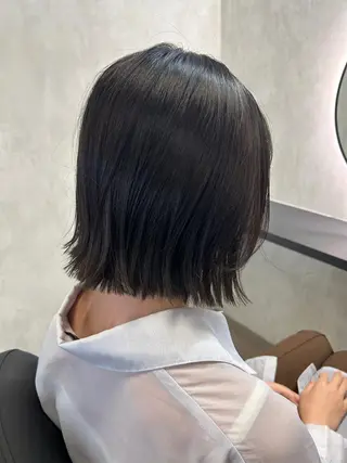 ミディアム 新宿/美髪矯正 髪質改善/韓国風山本のヘアスタイル