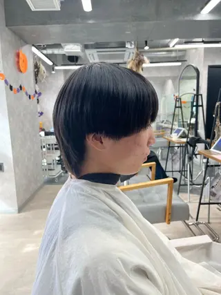 ミディアム メンズ メンズパーマ特化 🔥韓国ヘア職人🔥のヘアスタイル