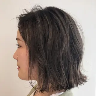 ショート カラー niim所属・新居美紗希 ニイミサキのヘアスタイル