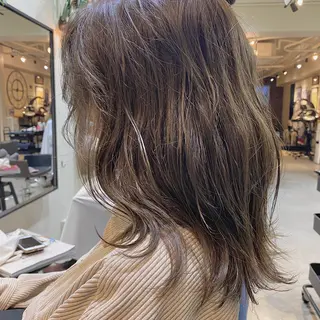 ミディアム カラー tane.所属・【ダメージレス施術】 【透明感】北村 拓也のヘアスタイル