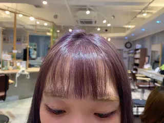 ミディアム カラー 近藤千翔🩵 髪質改善Periodのエステ・リラクイメージ