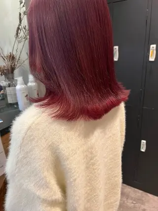 カラー 橋本 奈桜のヘアスタイル